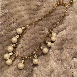 SOLD Kate Spade Pearl chain necklace